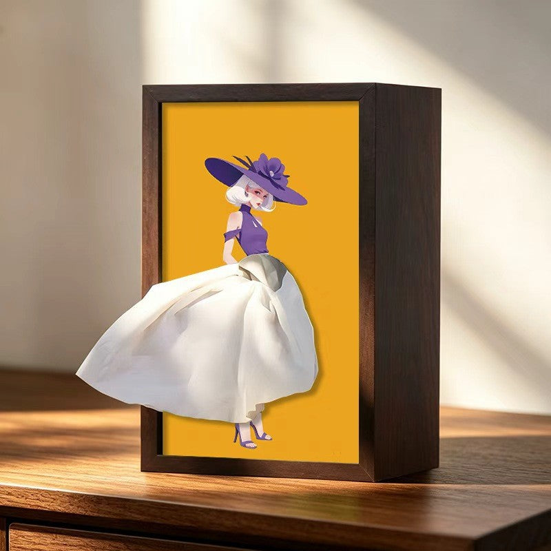 🔥Elegant Ballet Dancer Tissue Box Holder