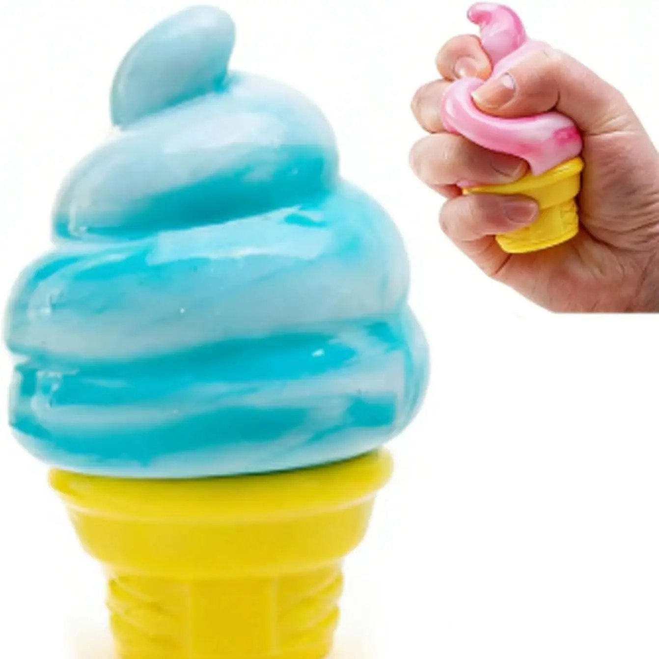 🍦 Cute Ice Cream Squishy | Stress Relief Fidget Toy ✨