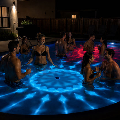 🌊 Solar Floating Pool Projection Light ✨