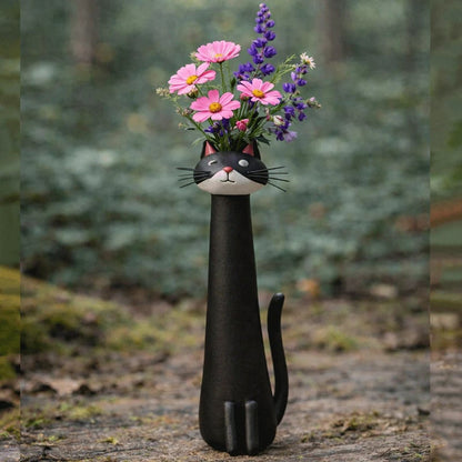 😻Handcrafted Quirky Cat Vase