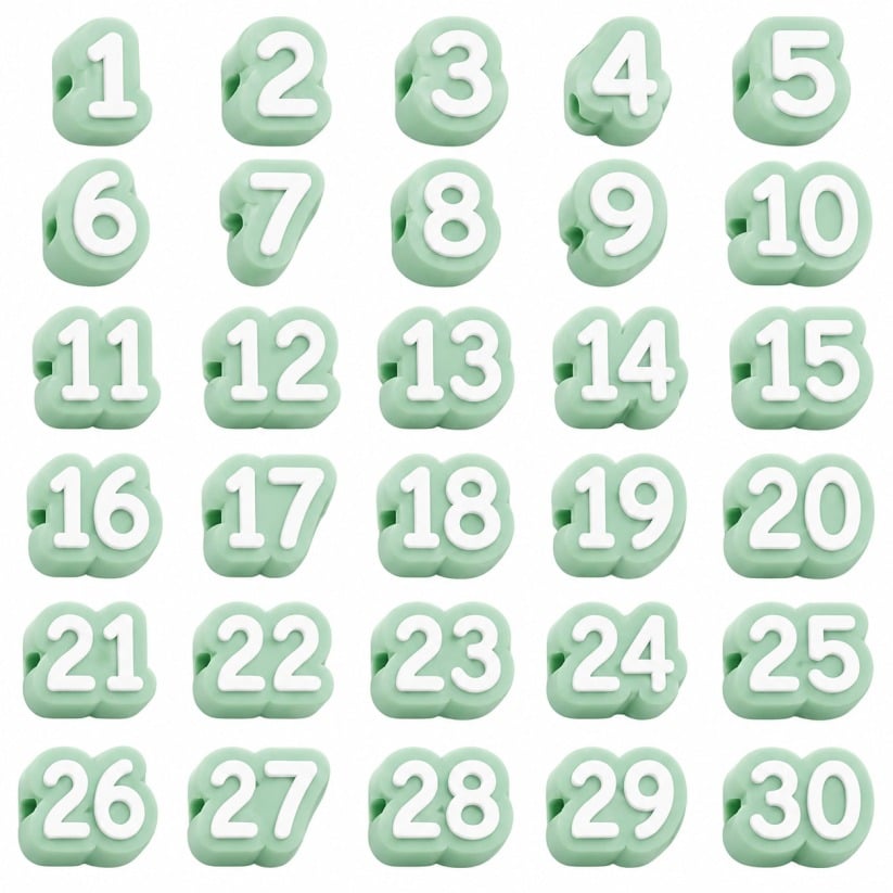 🎁Numbered Pencil Toppers