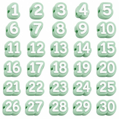 🎁Numbered Pencil Toppers