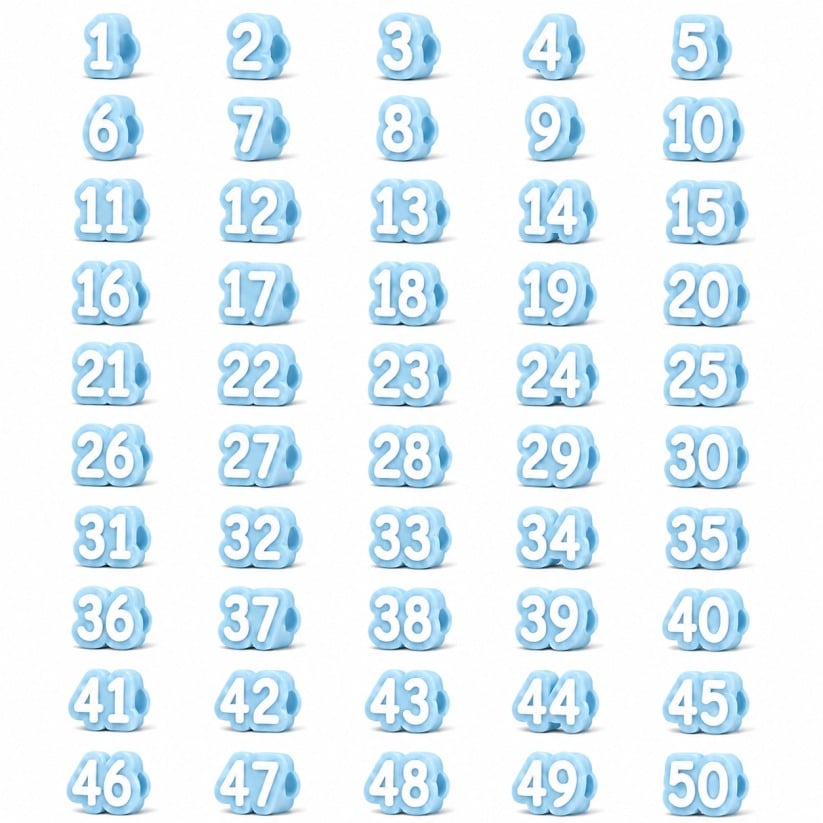 🎁Numbered Pencil Toppers