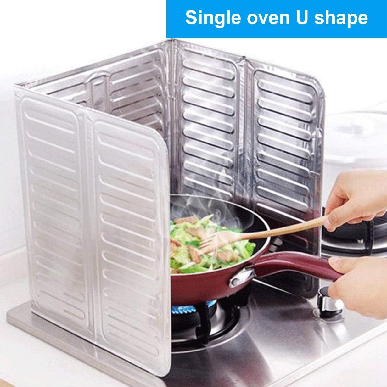 Kitchen Oil baffle Oil Splash Guard Cooking Frying Pan Oil Splatter Screen Cover Anti Splatter Guard Shield Kitchen Tool