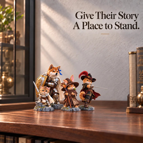 Tiny Heroes – Collection of fantasy animal figures 🐾⚔️