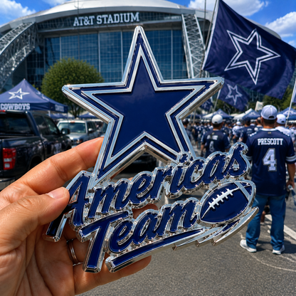 ⭐️America’s Team Car Emblem Metal Badge🏈