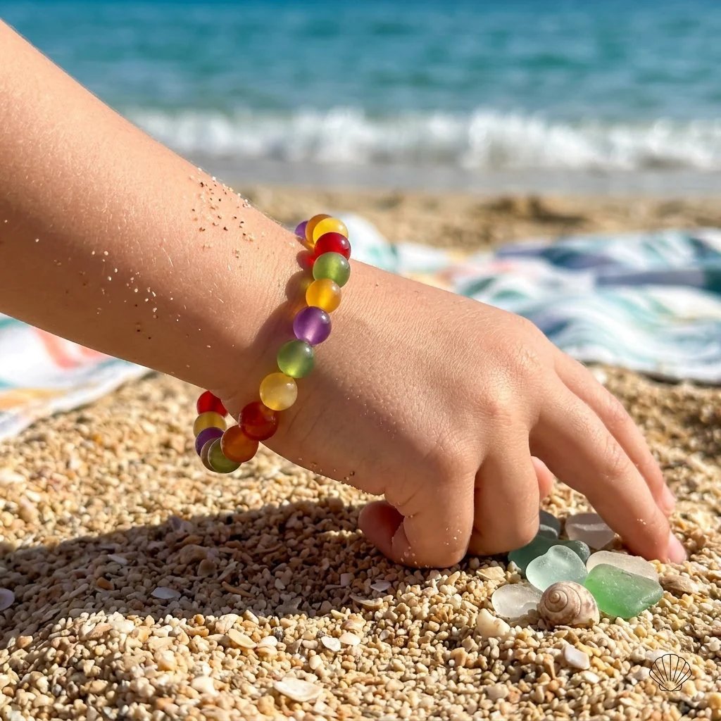 🌈 Dopamine UV-Reactive Beaded Jewellery Collection