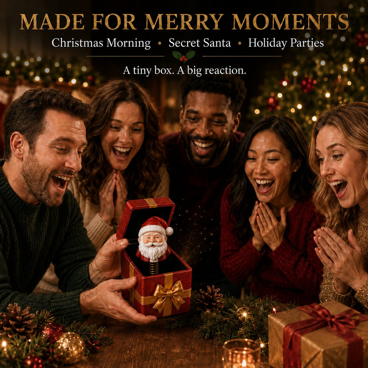 🎁 Christmas Magic Pop-Up Gift Box 🎄