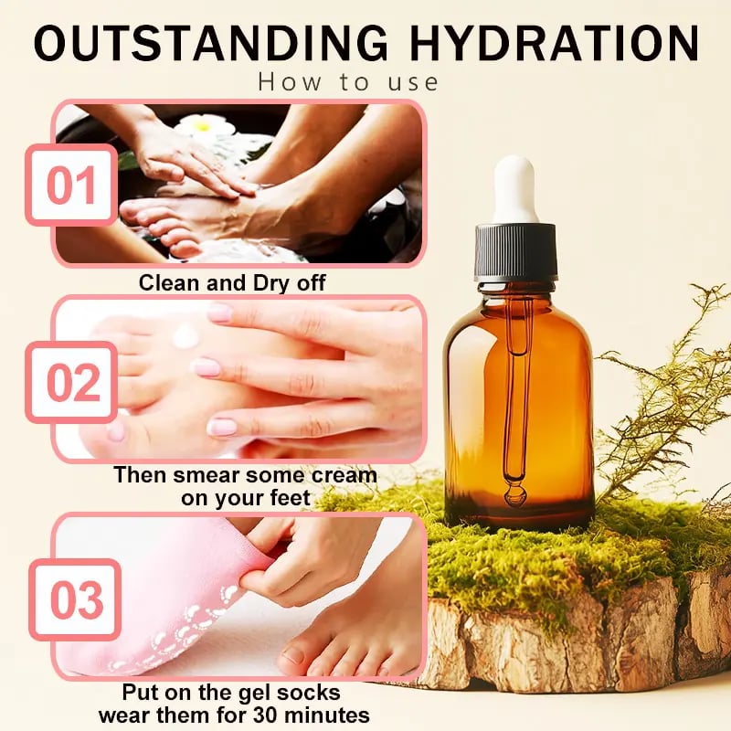 🏆35K+ SOLD! 🥳Moisturizing Gel Socks