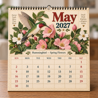 🐦 2027 Birds Of America Wall Calendar