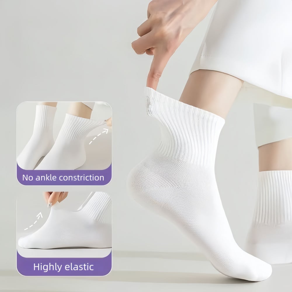 Unisex Disposable Travel Socks – 5 Pairs Pack