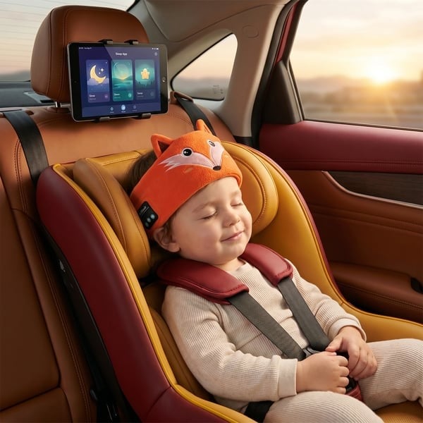 🏆🎧 Kids’ Animal Bluetooth Sleep Headband Headphones