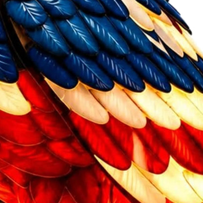 🦅🌙U.S. 250th Eagle Stained Glass Table Lamp✨