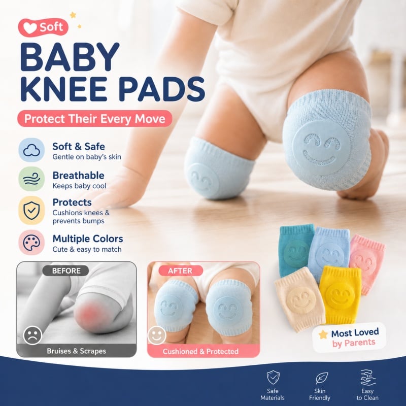 🔥Buy 3 Get 2 Free😉Baby Anti-Fall Knee Pads