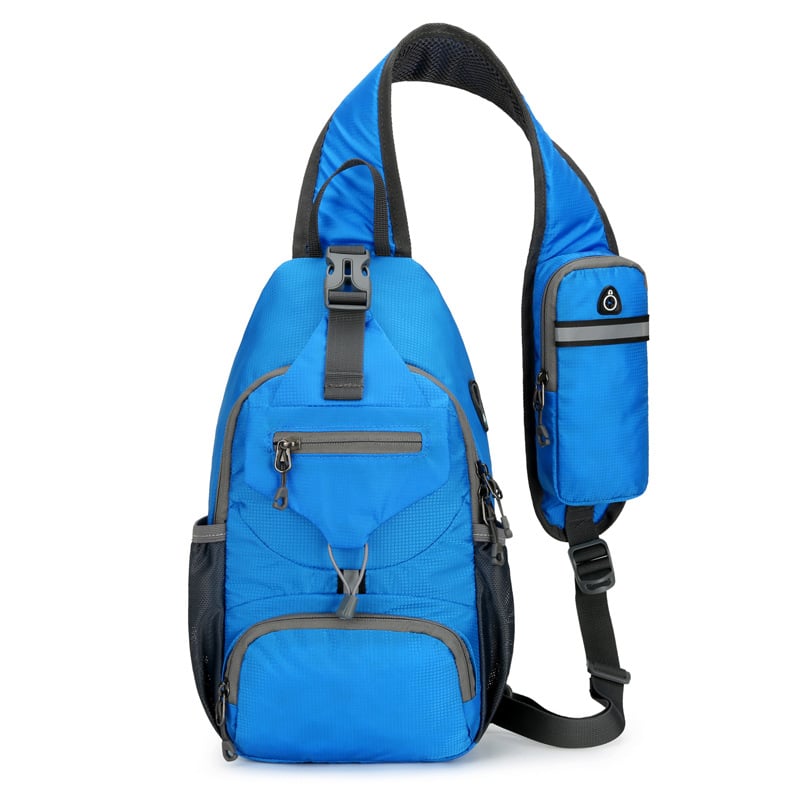 ✨ Perfect for Hiking and Traveling ✨Packable Small Crossbody Sling Backpack with Side Pouch