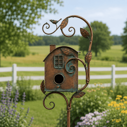 🎉Iron Birdhouse❤🐎 (Handmade by Jordan Maynard®)