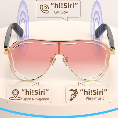 😎 Smart Bluetooth 5.4 Audio Sunglasses – Open-Ear, UV & Blue Light Protection