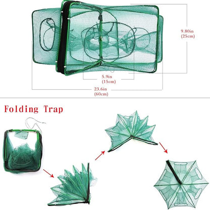 🐟The Magic Foldable Fishing Trap🎣