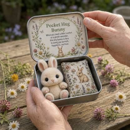 Pocket Hug Mini Plush Animal Gift Box