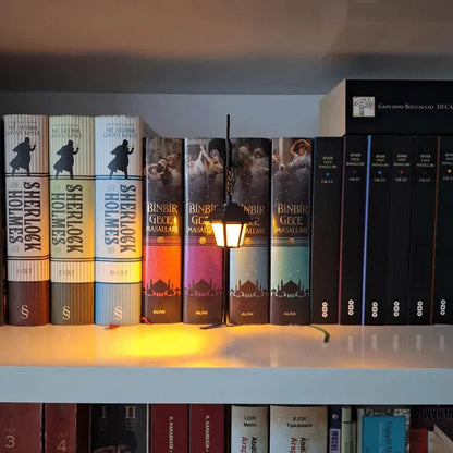 💖Ghost Bookshelf Lantern