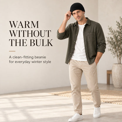 🧢💕Snug-Fit Knit Beanie —  All the Warmth, None of the Bulk