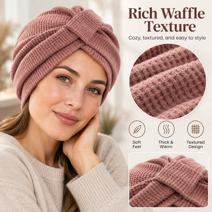 🧣 8-Color Cross-Knot Turban