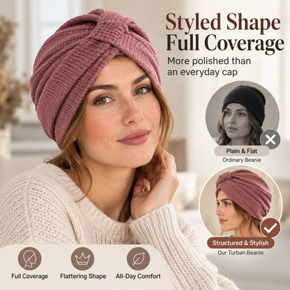 🧣 8-Color Cross-Knot Turban