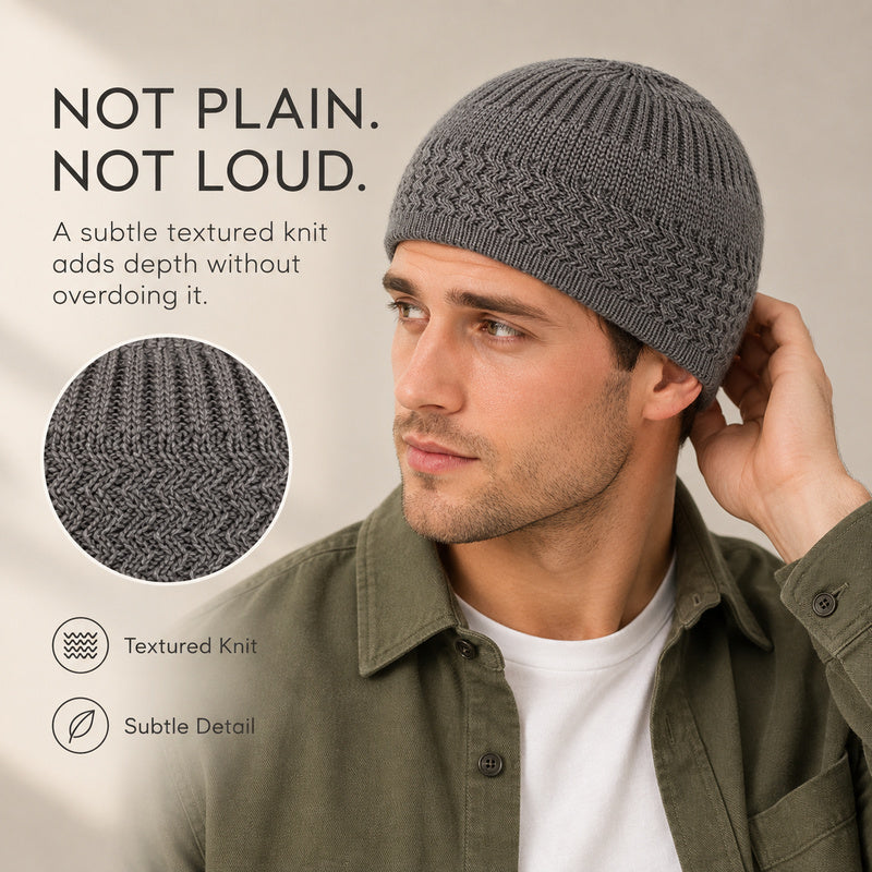 🧢💕Snug-Fit Knit Beanie —  All the Warmth, None of the Bulk