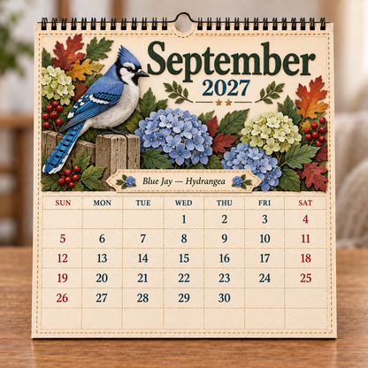 🐦 2027 Birds Of America Wall Calendar