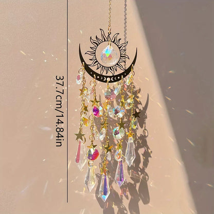 ✨Crystal Sun Catcher, lndoor Outdoor Decor for Window Bedroom Courtyard Garden☪️