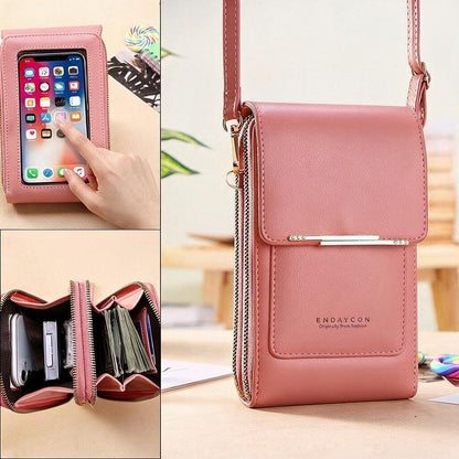 🔥 Women's Touchscreen Sensitive Phone Crossbody Bag