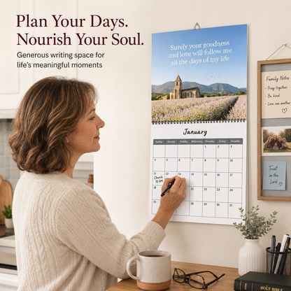 🌿 2027 Bible Verse Calendar — A Year Rooted in Faith ✝️