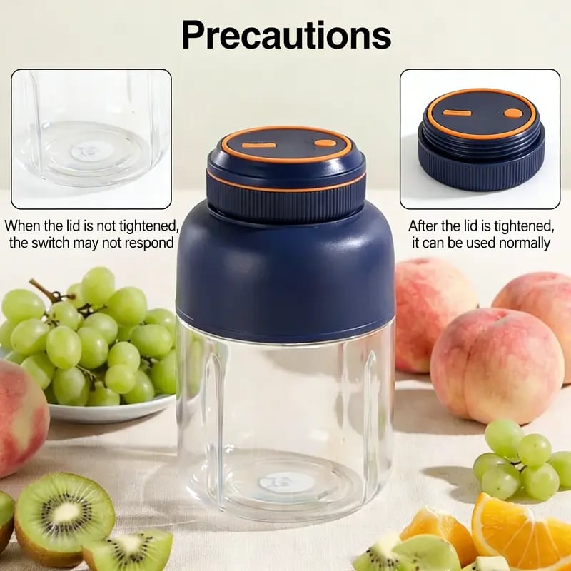 🍉🧃Portable Large Capacity Electric Fruit Juicer💧