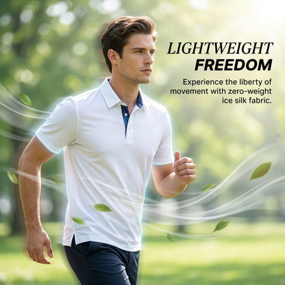 👕3-Pack Men's Performance Polo Shirts - Moisture Wicking🔥
