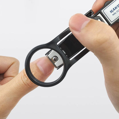🔥Splash-Proof Nail Clipper with Magnifying Glass