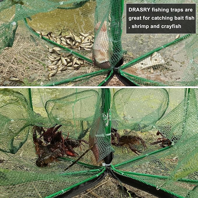 🐟The Magic Foldable Fishing Trap🎣