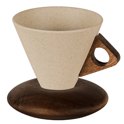 ☕Elegant Conical Coffee Cup