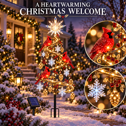 🎄 Christmas Magic Lighted Garden Stakes – Enchanting Outdoor Holiday Yard Décor ✨