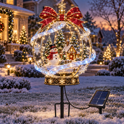 🎄 Christmas Magic Lighted Garden Stakes – Enchanting Outdoor Holiday Yard Décor ✨