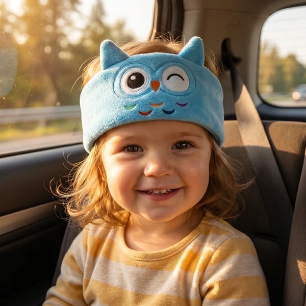 🏆🎧 Kids’ Animal Bluetooth Sleep Headband Headphones