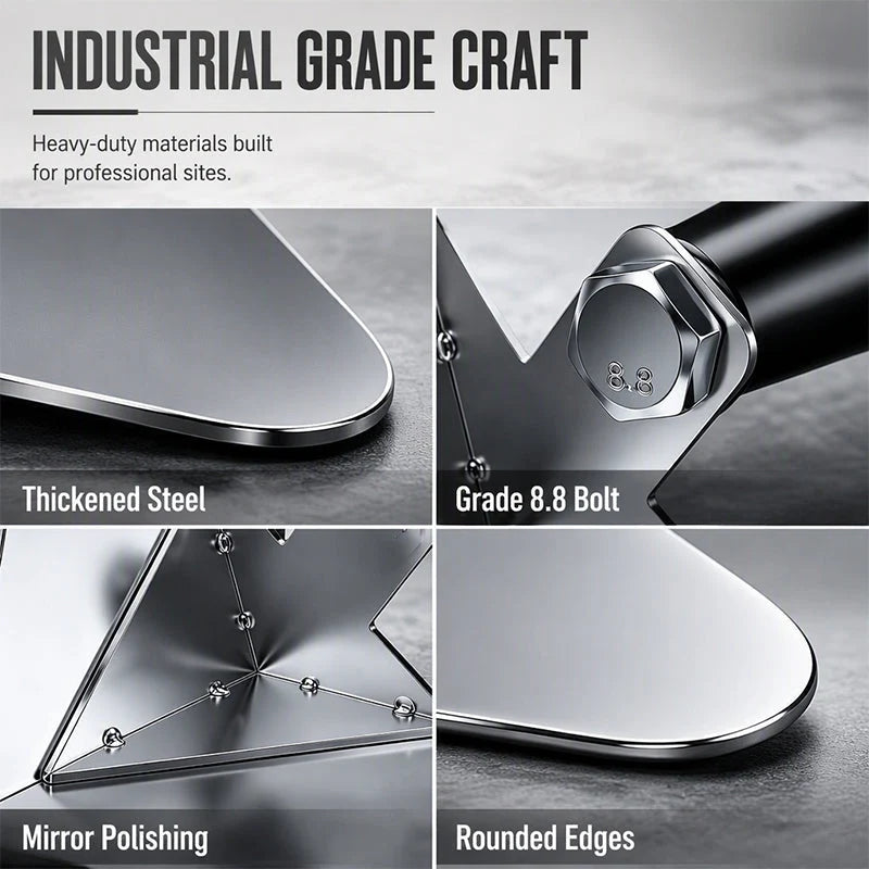 🎁💥Stainless Steel Corner Trowel – Precise Corner Finishing, Anti-Rust, Ergonomic Handle ✨