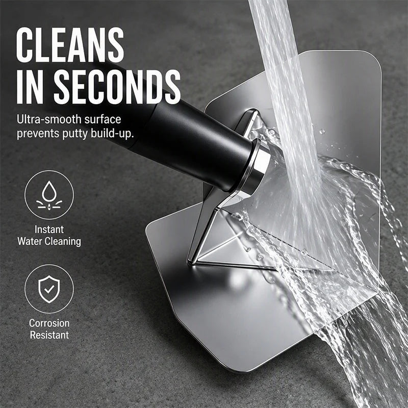 🎁💥Stainless Steel Corner Trowel – Precise Corner Finishing, Anti-Rust, Ergonomic Handle ✨
