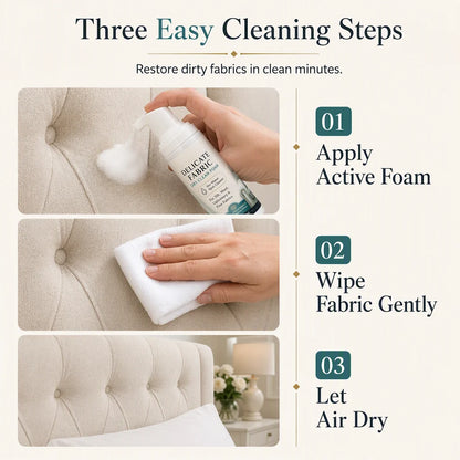 Waterless Fabric Cleaning Foam 60ml and Towel Set