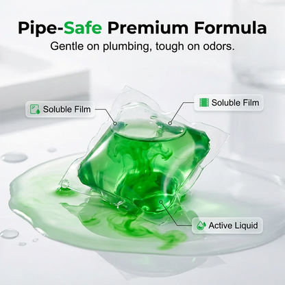 🥳HOT SALE💞50K+ SOLD!🏠Drain Deodorizer Pods – Instant fresh scent, no harsh chemicals