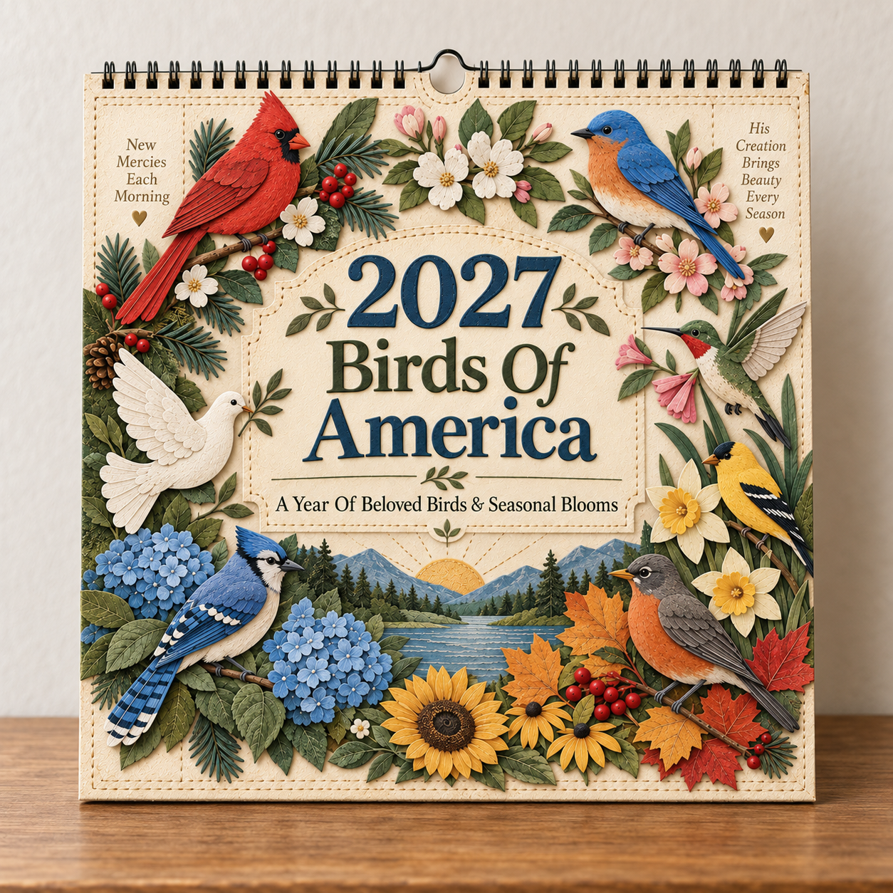 🐦 2027 Birds Of America Wall Calendar