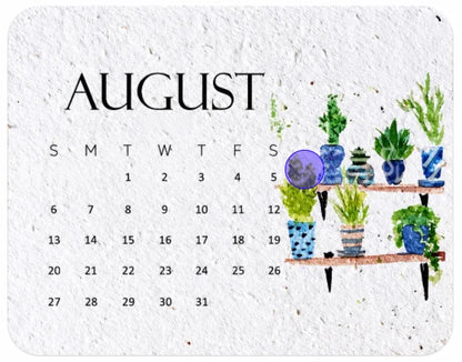 🌱Eco-Friendly Plantable “Timeless” Seed Calendar 2027
