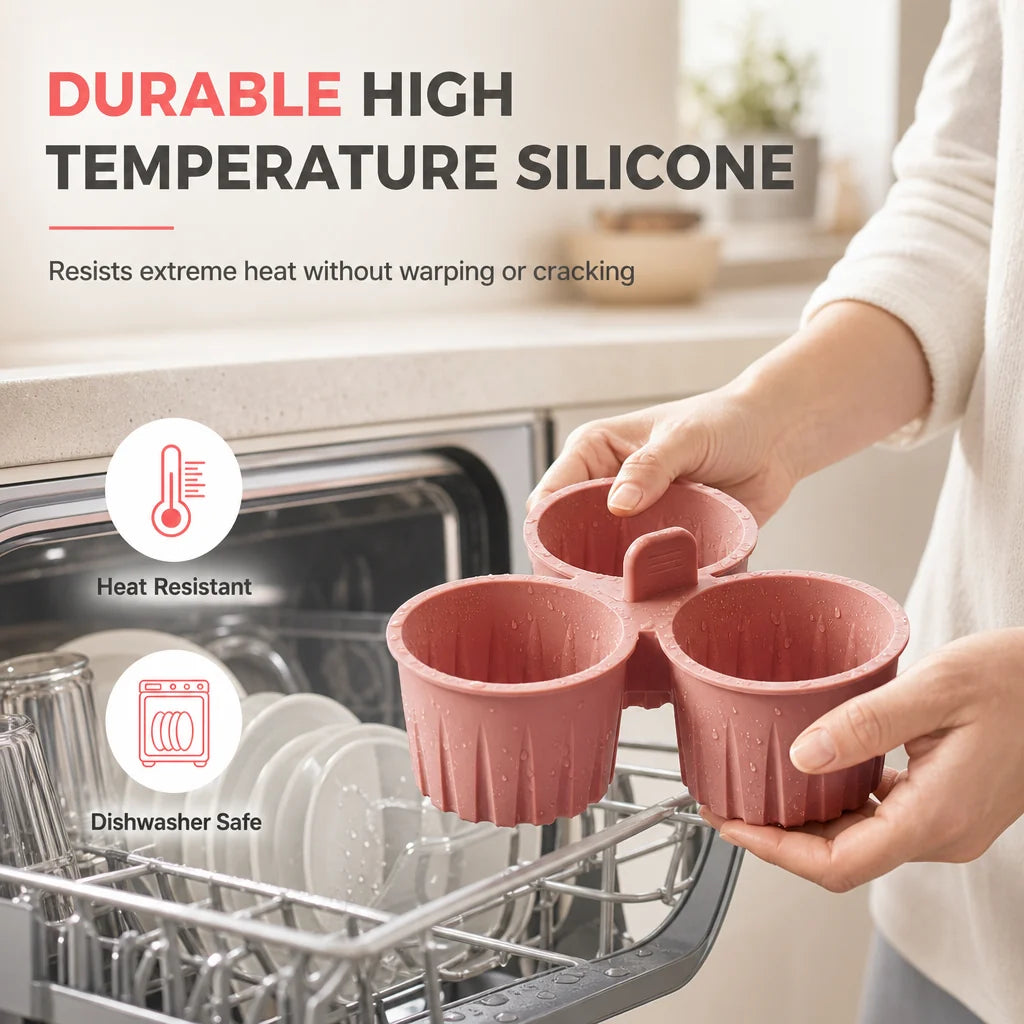 Silicone baking tin for an air fryer