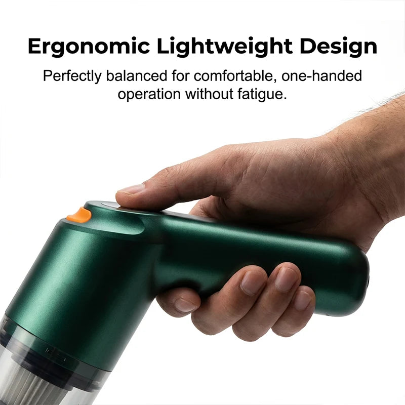 🚗💨 Cordless Car Vacuum – Powerful Pa Suction Without the Hassle!