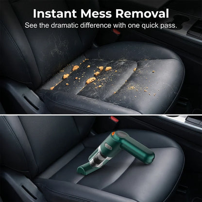 🚗💨 Cordless Car Vacuum – Powerful Pa Suction Without the Hassle!