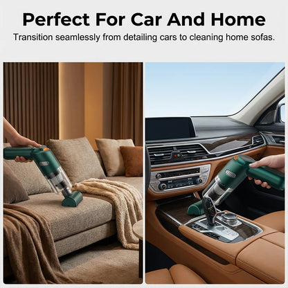 🚗💨 Cordless Car Vacuum – Powerful Pa Suction Without the Hassle!
